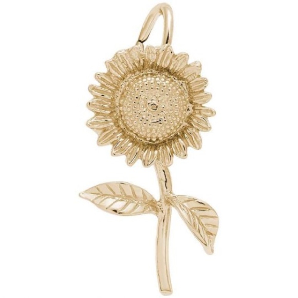 Rembrandt Charms Gold Sunflower Necklace